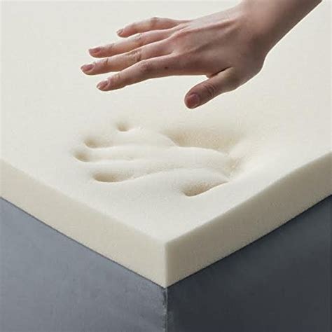 Queen Size 2 Inch Thick, Ultra Premium Visco Elastic Memory Foam ...