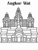Wonders Of The World Coloring Pages To Print  Free Printable sketch template