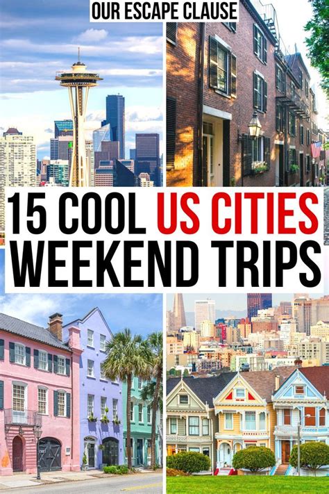 15 cool cities perfect for weekend getaways in the usa – Artofit