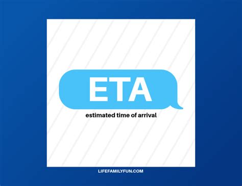 What Does ETA Mean?