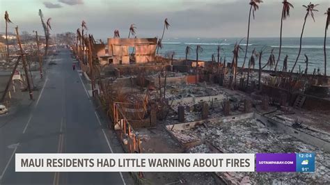 Before-and-after photos of Maui show stark wildfire devastation | wthr.com