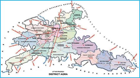 Agra District Map, 59% OFF | www.elevate.in