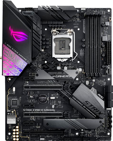 Best Buy: ASUS ROG STRIX Z390-E GAMING (Socket LGA1151) USB 3.1 Gen 1 ...