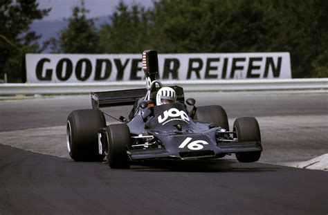 1974 – Tom Pryce fighting with his Shadow DN3 at the exit of the "Karussell" | Auto