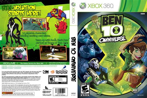 Ben 10 Omniverse - XBOX 360 Game Covers - Ben 10 Omniverse Custom NTSC Box Cover :: DVD Covers