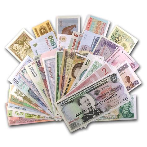 Buy 50 World Bank Notes Unc (50 Different Countries) | APMEX