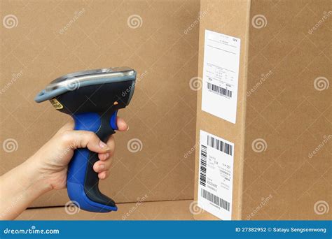 Bluetooth Barcode And QR Code Scanner Stock Photography - Image: 27382952