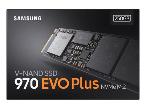 SSD 970 EVO Plus NVMe® M.2 250GB Memory & Storage - MZ-V75S250B/AM ...