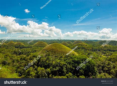 Chocolate Hills Geological Formation Bohol Province Stock Photo (Edit Now) 543151663