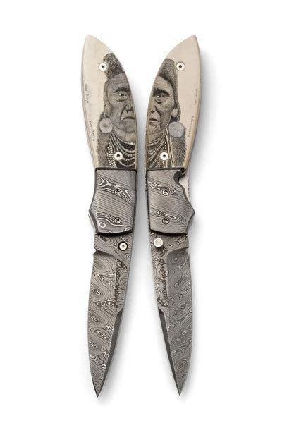 Chief Joseph twin knives set – Beauchamp Knives