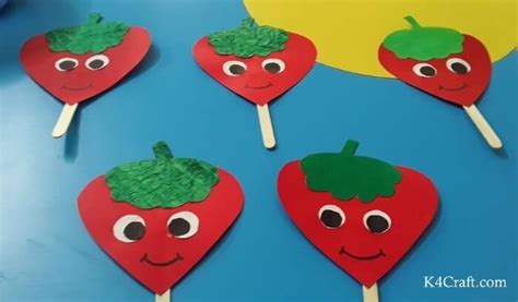 Red Day Craft Ideas & Activities for Preschool Kids - K4 Craft | Red crafts, Color red ...