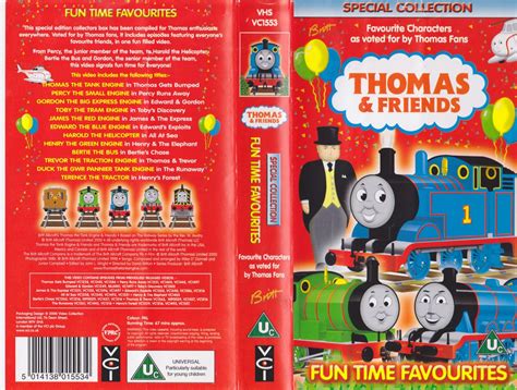 THOMAS THE TANK ENGINE FUN TIME FAVOURITES !VHS VIDEO PAL~ A RARE FIND | eBay