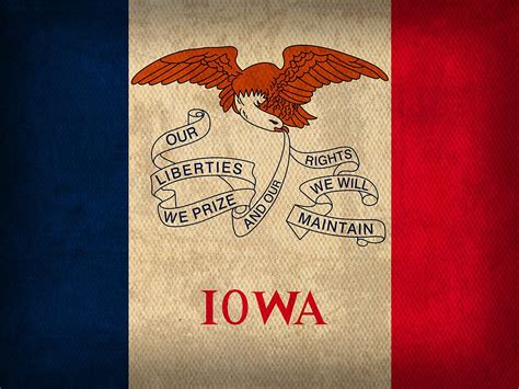 "Iowa State Flag" by flaglover | Redbubble