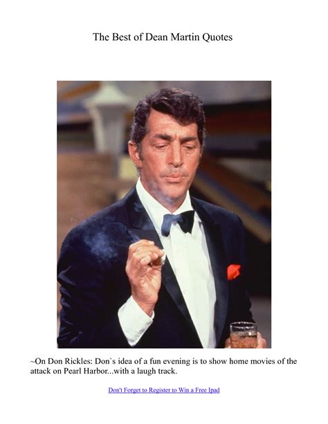 Dean Martin Quotes. QuotesGram