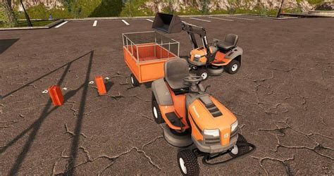 Husqvarna Rasentraktor Pack v1.0 MOD - Farming Simulator 2022 / 19 mod