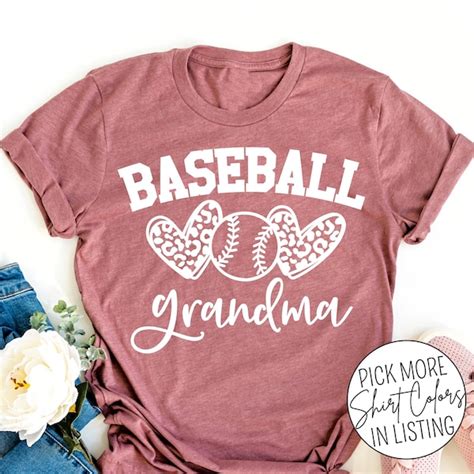 Baseball Grandma - Etsy