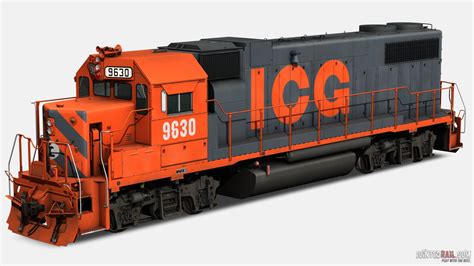 EMD GP38-2 – ICG (Late Scheme) | JointedRail.com