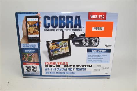 Cobra Home Security Camera System Manual