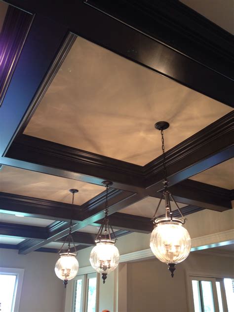 Coffered ceiling | Coffered ceiling, Ceiling, Ceiling lights