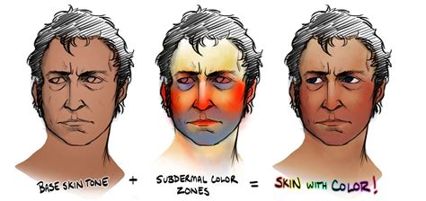 color zone skin - Pesquisa Google | Minted art, Art reference, Digital painting tutorials