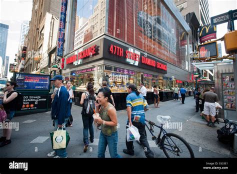 The Diamond District of New York Stock Photo - Alamy