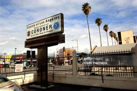 County of Los Angeles, Department of the Coroner has been a... News ...