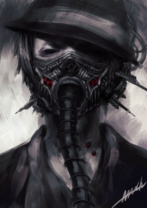 17 Best images about gas mask on Pinterest | Gas mask art, Anime art and Blood