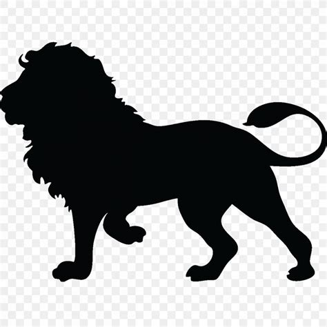 Lion Silhouette Clip Art, PNG, 1200x1200px, Lion, Art, Big Cats, Black, Black And White Download ...