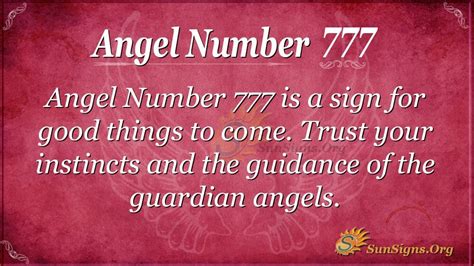 Angel Number 777 Meaning - How Spiritual Are You? - SunSigns.Org