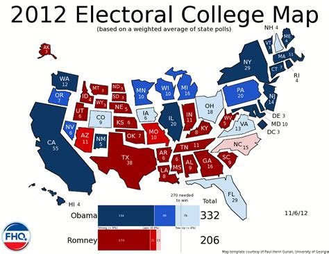 Frontloading HQ: The Electoral College Map (11/6/12): Election Day