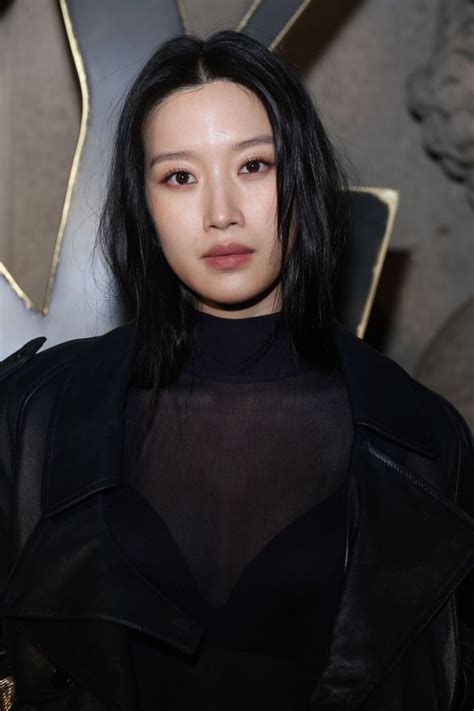 MOON GA YOUNG at Yves Saint Laurent Fashion Show at Paris Fashion Week 02/28/2023 – HawtCelebs