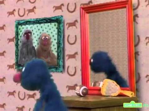 Play with me Sesame - Monster in the Mirror (edited) | Doovi