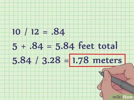 3 Ways to Convert Feet to Meters - wikiHow