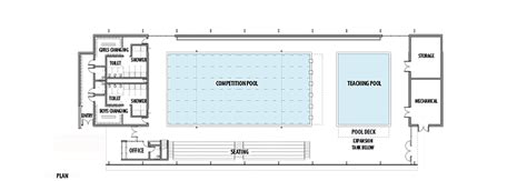 Gallery of AISJ Aquatic Center / Flansburgh Architects - 11 | Pool design plans, Swimming pool ...