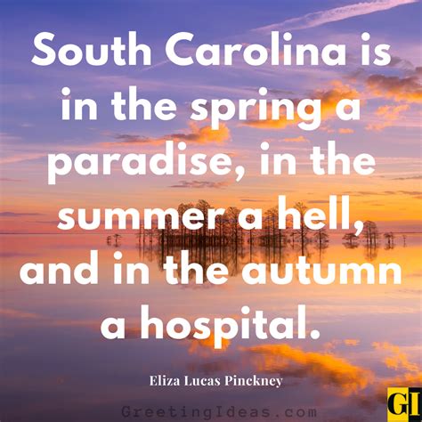 15 Best South Carolina Quotes, Sayings, and Phrases