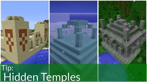 Hidden Temples in Minecraft - YouTube