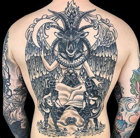 125 Deadly Baphomet Tattoo Ideas to Portray the Mystery in You - Wild Tattoo Art