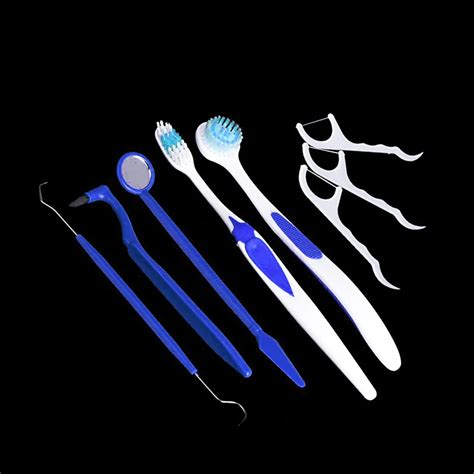 Aliexpress.com : Buy 8Pcs/Set Oral Hygiene Cleaning Tools Set Portable Travelling Dental Care ...