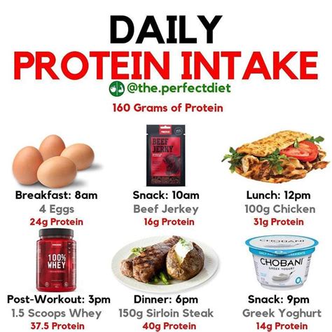 💥Daily Protein Intake Example💥 Read below for details! 👇👇 - TAG A FRIEND WHO NEEDS NUTRITIONAL ...