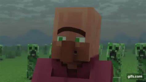 Villager News Minecraft GIF - VillagerNews News Minecraft - Discover ...