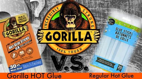 Gorilla Hot Glue VS Regular HOT Glue - Which is Better? The Comparison ...