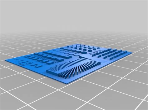 Modeled this matrix in SketchUp for finding the right setup and ...