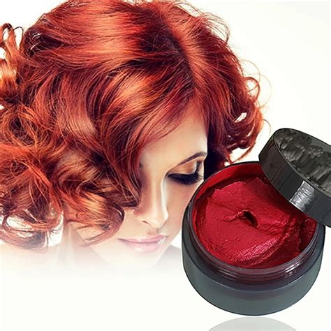 hair color wax 100ml Women's Fashion Hair Tool Hair Modeling Temporary ...