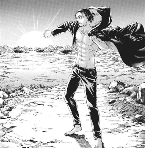 god tier Eren manga panels (both impactful in the narrative and aesthetically pleasing) : titanfolk