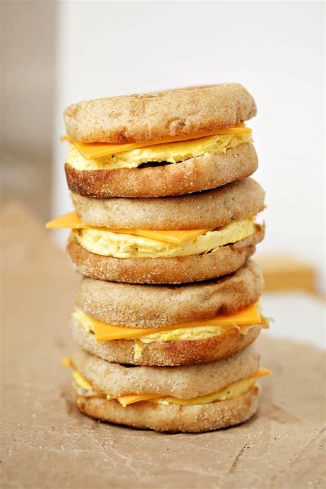 Make Ahead Freezer Friendly Gluten Free Breakfast Sandwiches