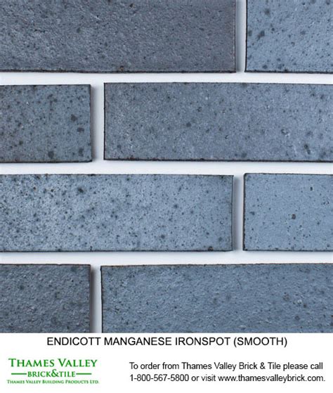 Manganese Ironspot - Endicott Facebrick - Thames Valley Brick & Tile