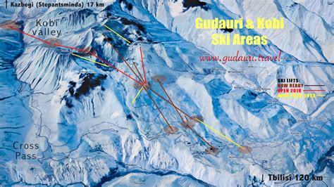 Gudauri and Kobi Ski Lifts scheme (Georgia) - Best Apartments and ...