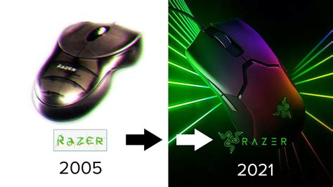 Evolution of Razer Mice & Logos ( 2006-2021 ) - YouTube