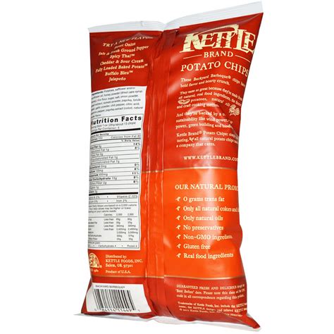 Kettle Foods, Potato Chips, Backyard Barbeque, 5 oz (142 g) - iHerb.com