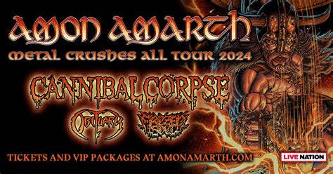 AMON AMARTH Announces Biggest North American Headlining Tour To Date ...